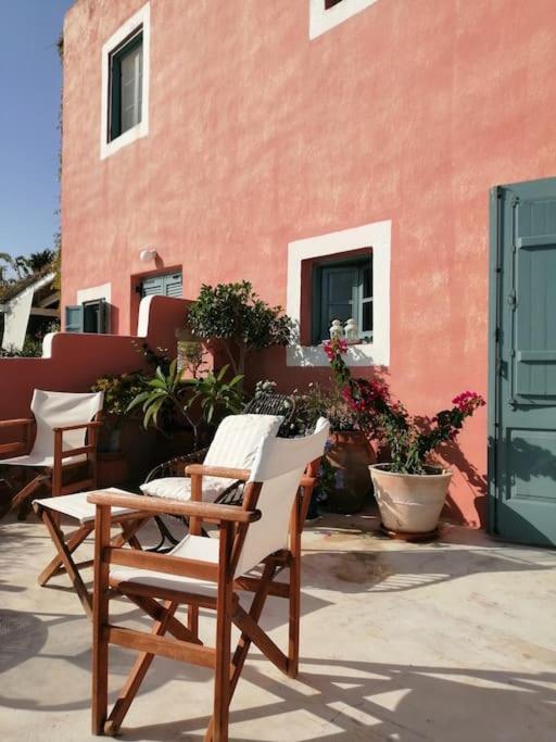 Casa Dei Melograni At Vourlidia Leros Villa Vromolithos Exterior photo