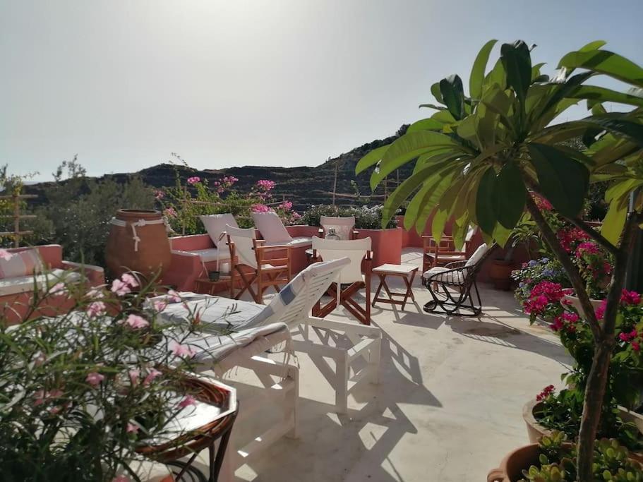 Casa Dei Melograni At Vourlidia Leros Villa Vromolithos Exterior photo